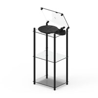 Transparent Turntable Stand