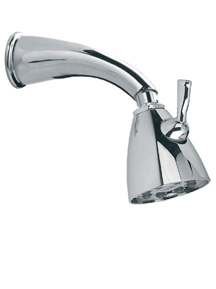 Lefroy Brooks LB1771 8 Jet Brunswick Adjustable Shower Head with Arm