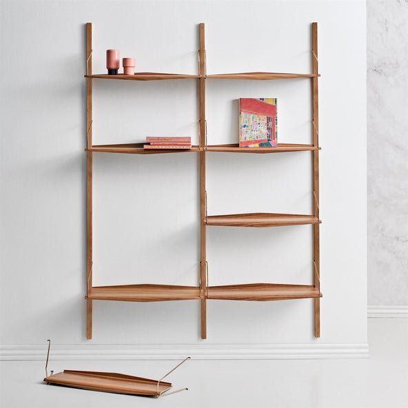 DK3 System Ultra Configuration C-Ultra - Oiled Oak and Brass Fittings