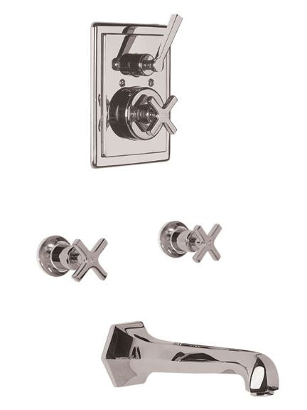 Lefroy Brooks MK8830 Mackintosh Concealed Thermostatic Shower Valve and Manual Bath Filler