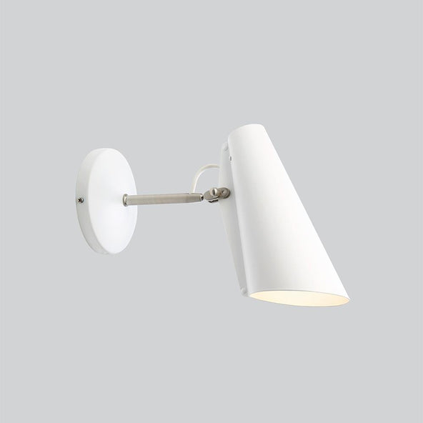 Ex-Display Northern Birdy Wall Light - Birdy Short, White, Steel Arm