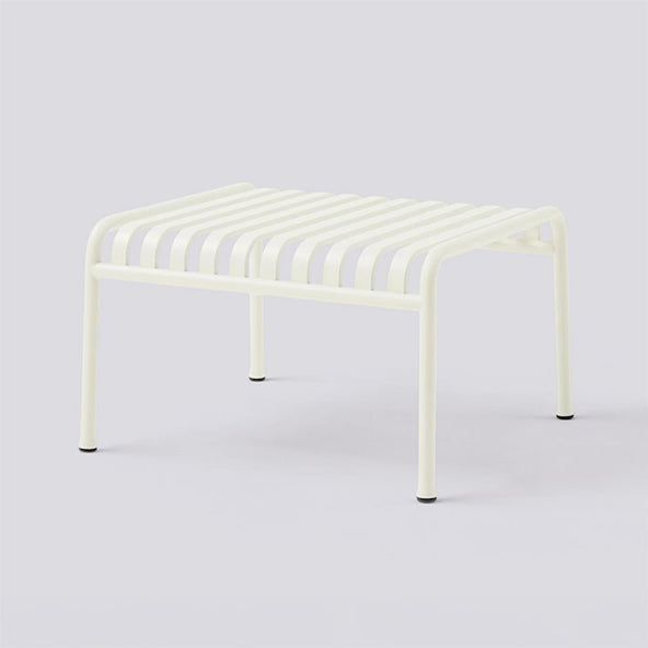 HAY Palissade Garden Furniture Ottoman Cream White