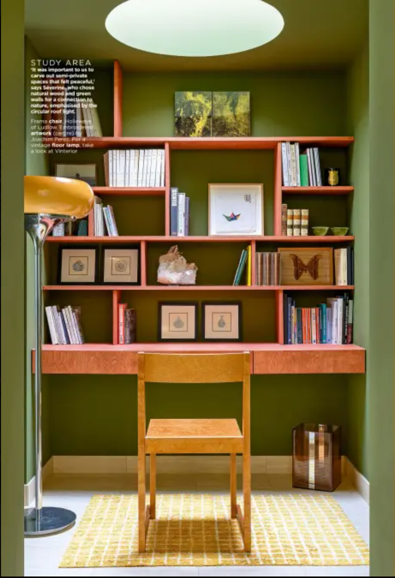 The cover of September 2026 edition of Livingetc Magazine showing  a bright red dining space where colour is the ultimate focus of the magazine