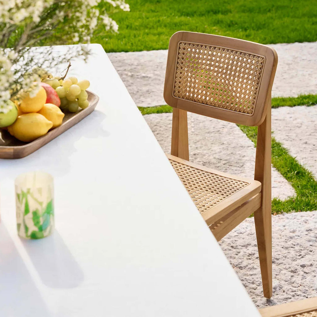 GUBI C-Chair Dining Chair - Cane Seat