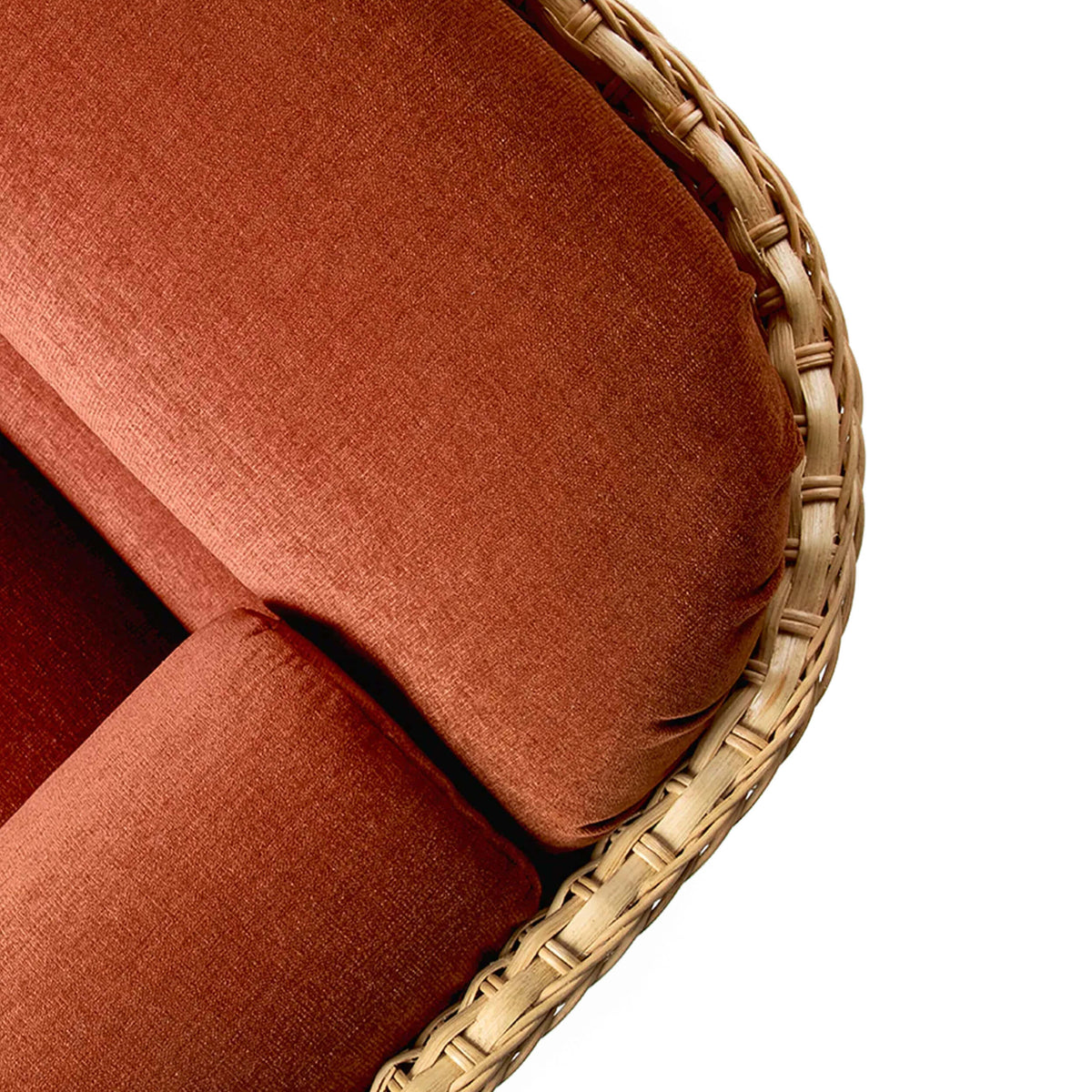 GUBI Basket 2 Seat Sofa - Upholstered