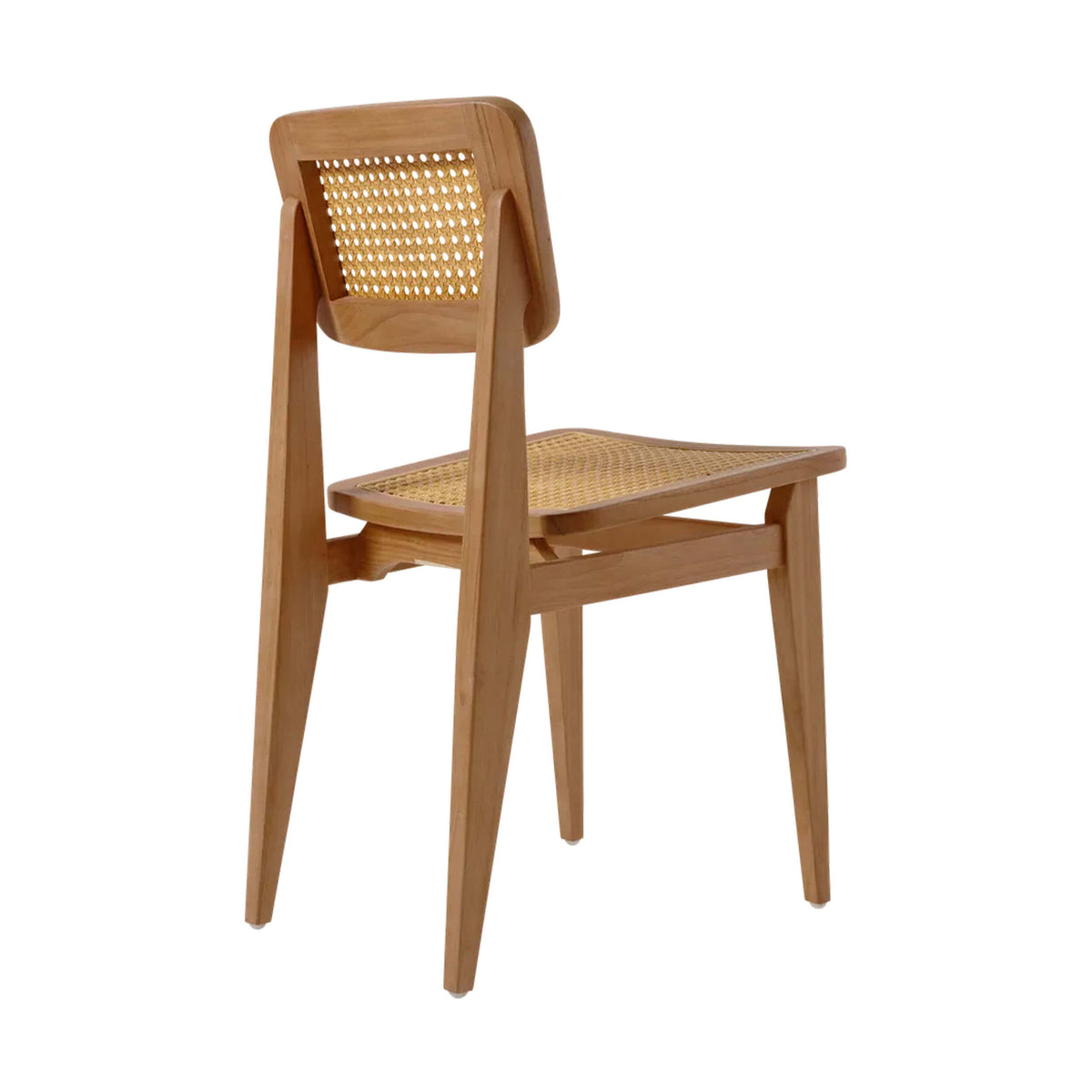GUBI C-Chair Dining Chair - Cane Seat