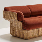 GUBI Basket 2 Seat Sofa - Upholstered