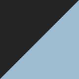 Blue and black