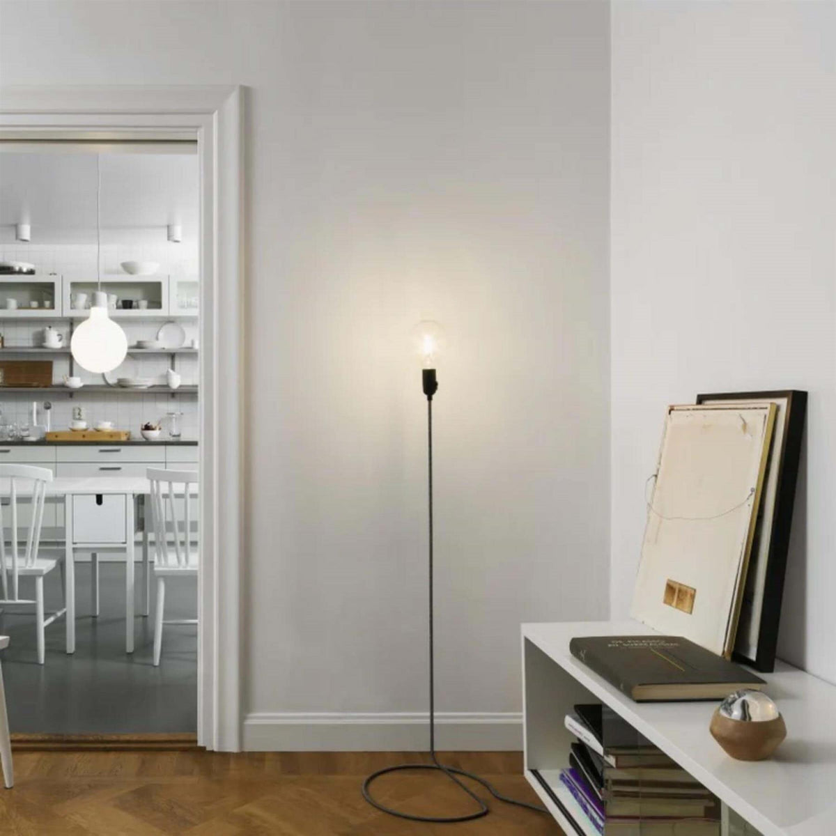 Design House Stockholm Cord Floor Lmap