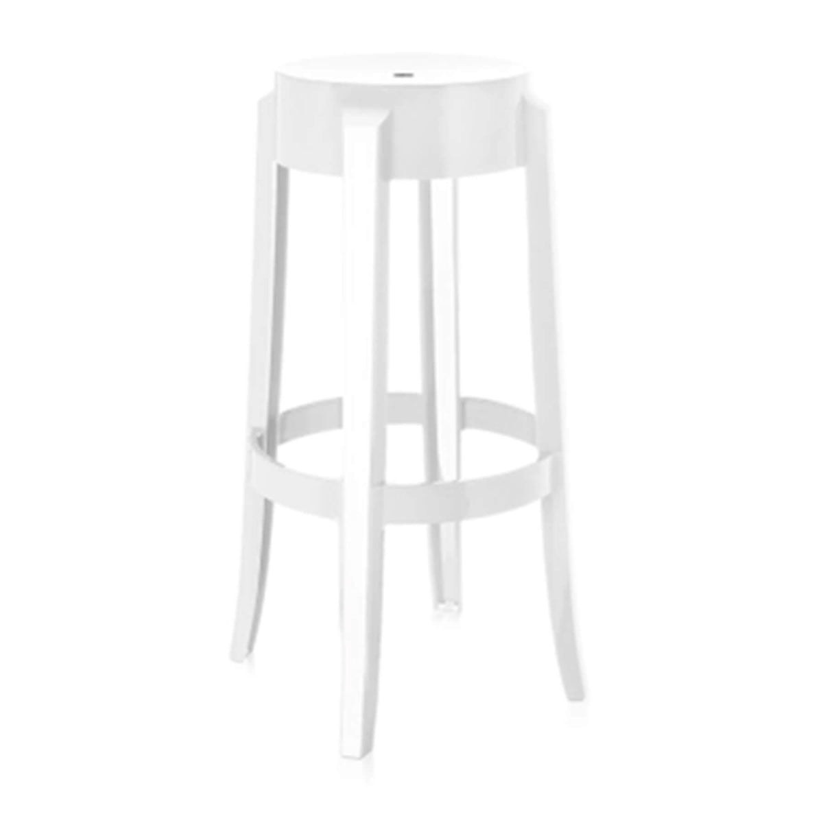 Kartell Charles Ghost Garden Stool