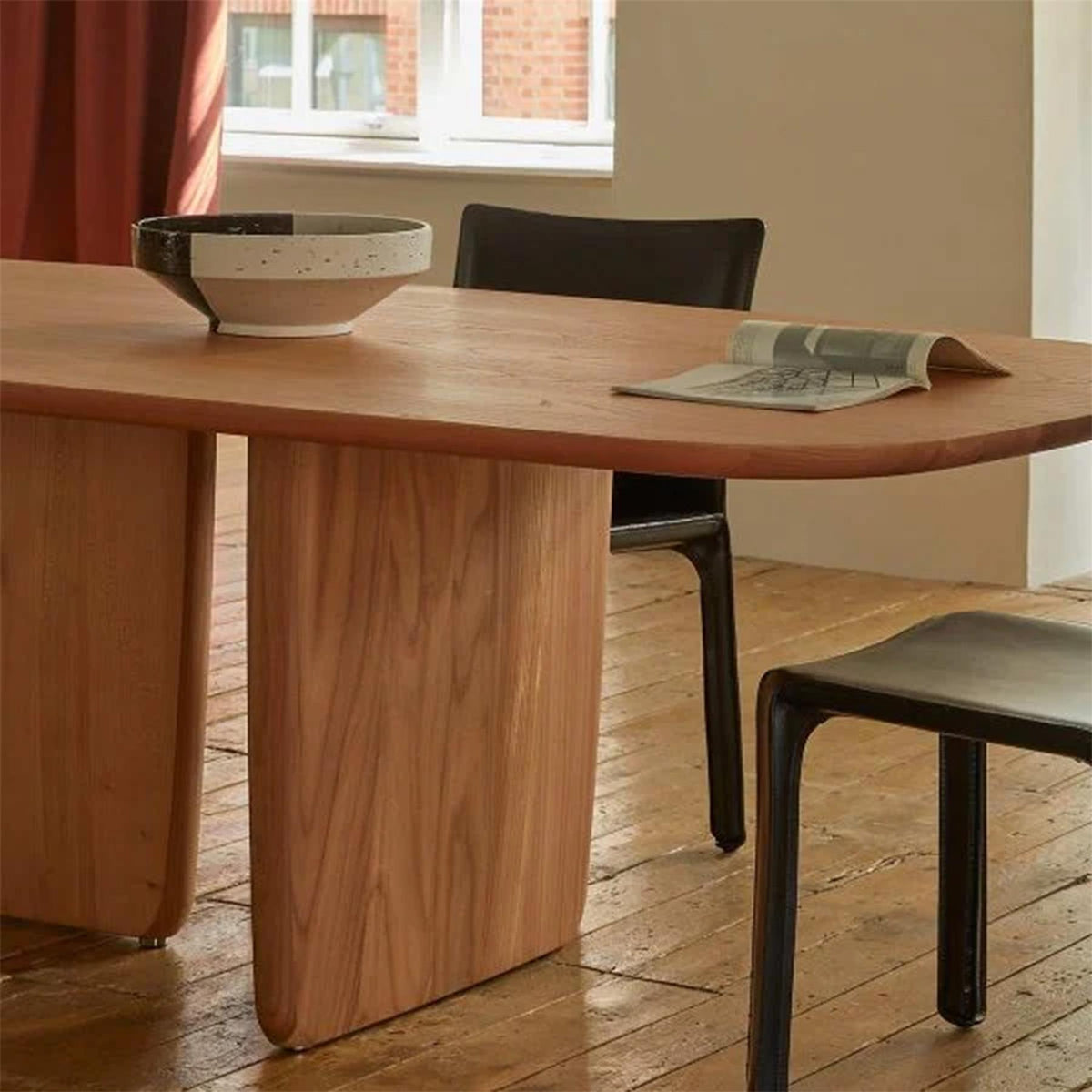 B&B Italia Tobi-Ishi Dining Table - Elm