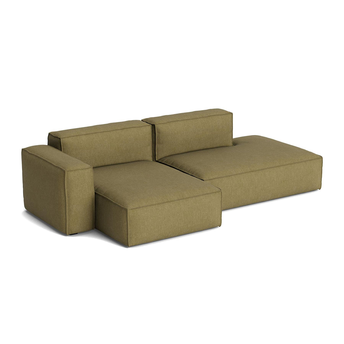 HAY Mags Soft 2+ Seater Sofa Low Armrest with Removable Cover Combination 3 Left