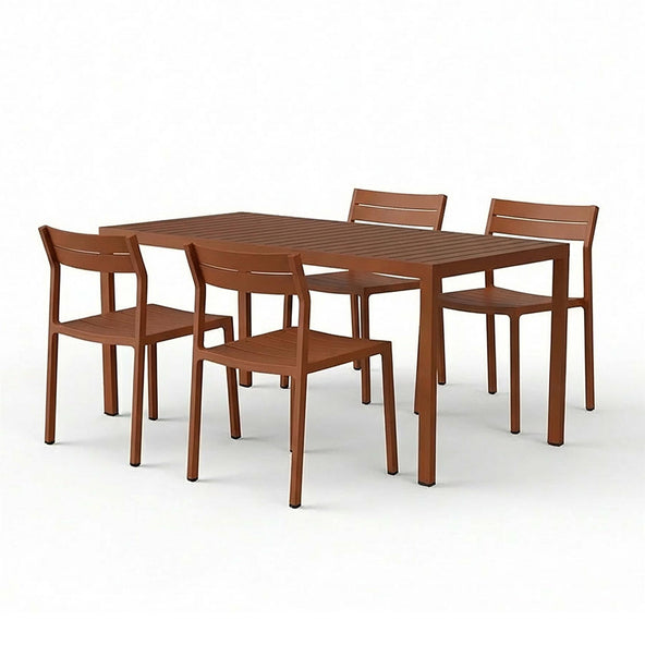 Outlet Case Furniture Eos Garden Furniture Set - Medium - Rust