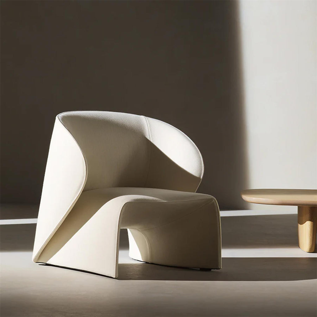 Outlet B&B Italia Narinari Lounge Armchair - Mara White