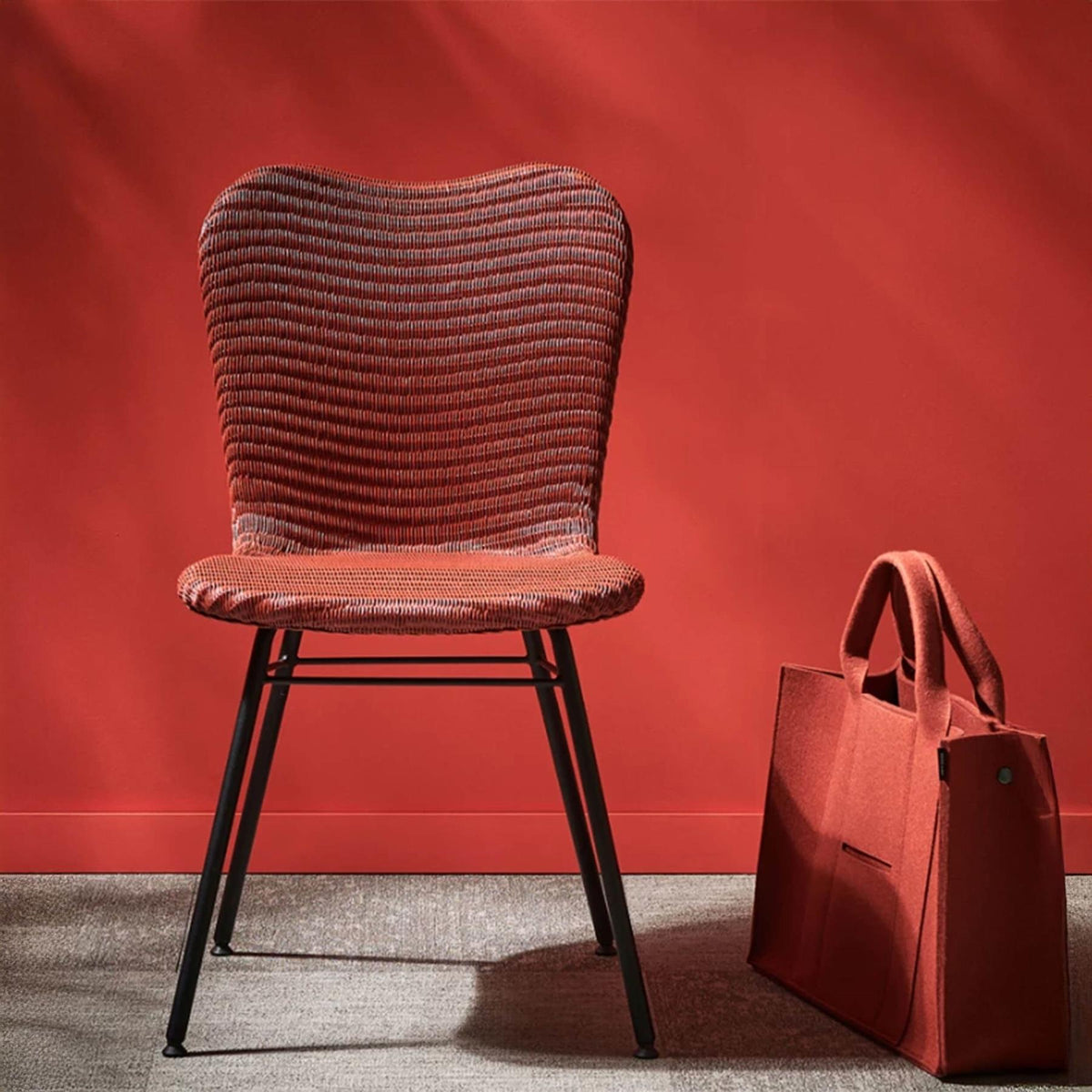 Vincent Sheppard Lily Steel A Base Dining Chair