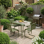 HAY Palissade Cantilever Garden Dining Set - Small - Curated by Holloways of Ludlow