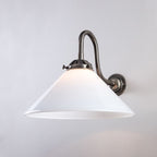 Outlet Old School Electric - Bathroom Version : Conical B22 Glass Wall Light