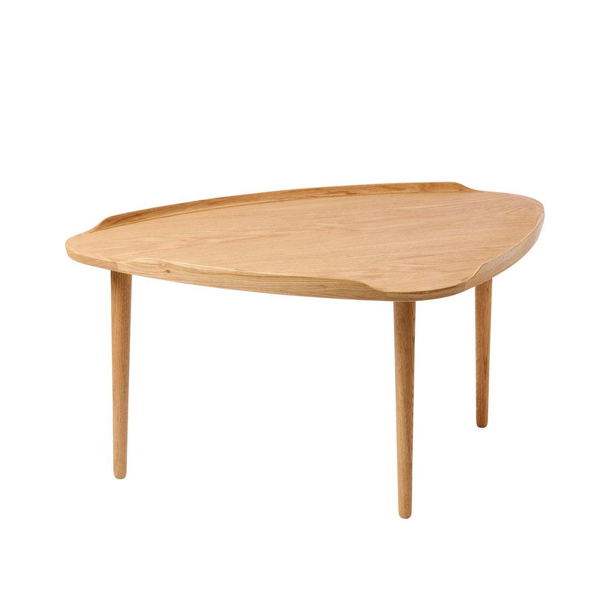 Outlet Intarsia Furniture No.55 Small Coffee Table - Natural Oil Oak