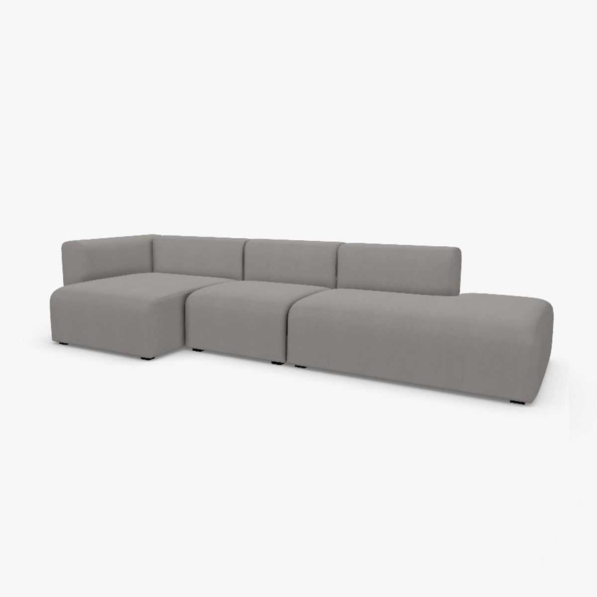 HAY Mags Sofa 3+ Seater Combination 4 Right