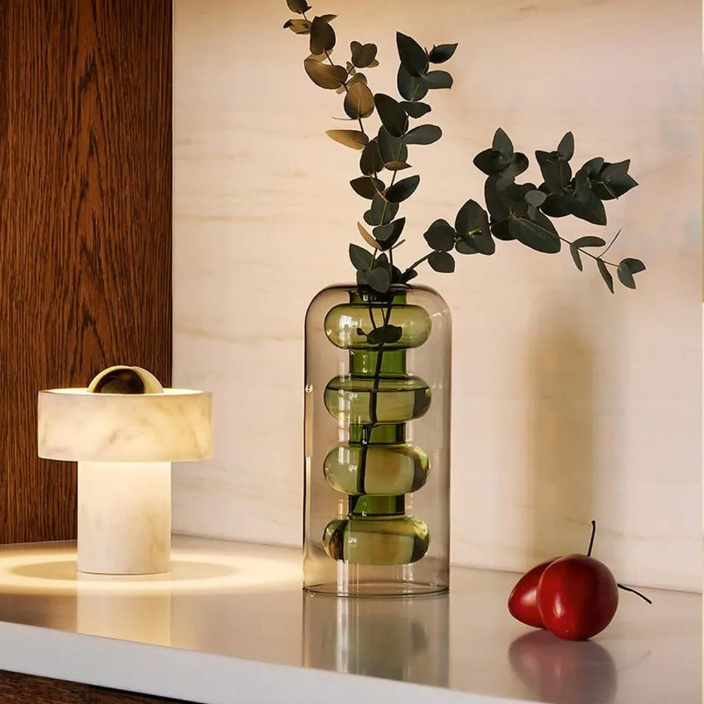 Tom Dixon Bump Tall Vase - Green