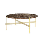 GUBI TS Coffee Table - Brass Base