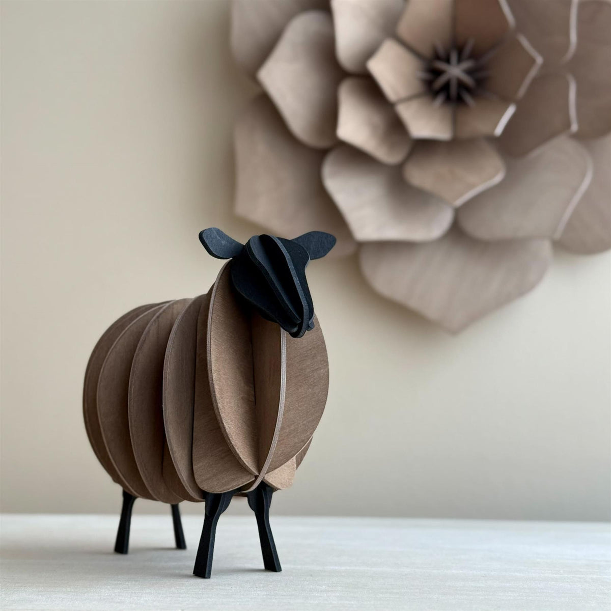 Lovi Wooden Sheep Decoration