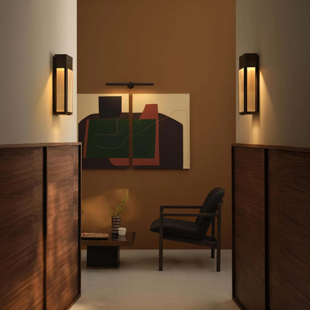 J. Adams Willow Narrow Outdoor Wall Light