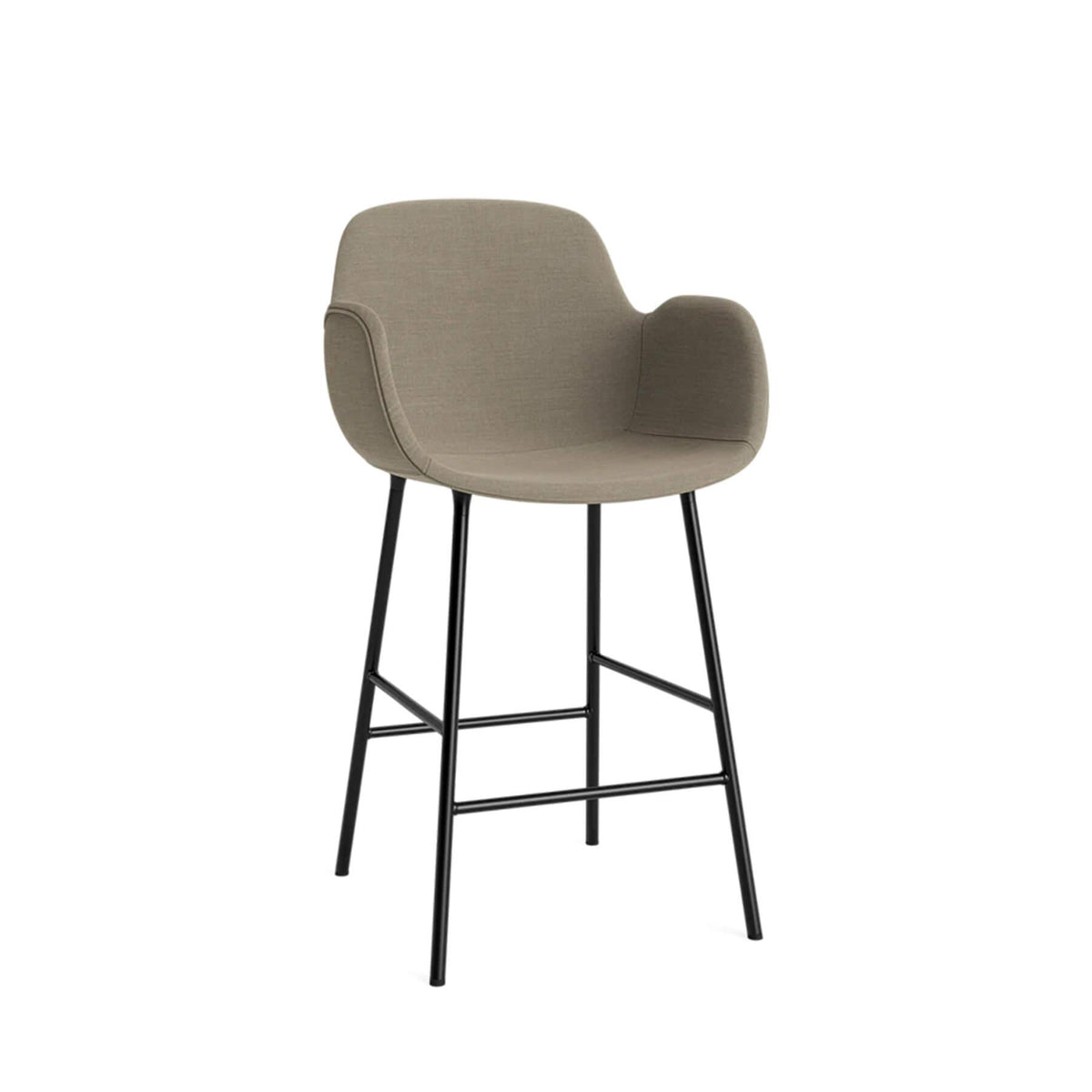 Normann Copenhagen Form Bar Armchair, Metal Legs