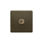 Soho Lighting Eton Collection Bronze 20A 1 Gang Intermediate Toggle Switch