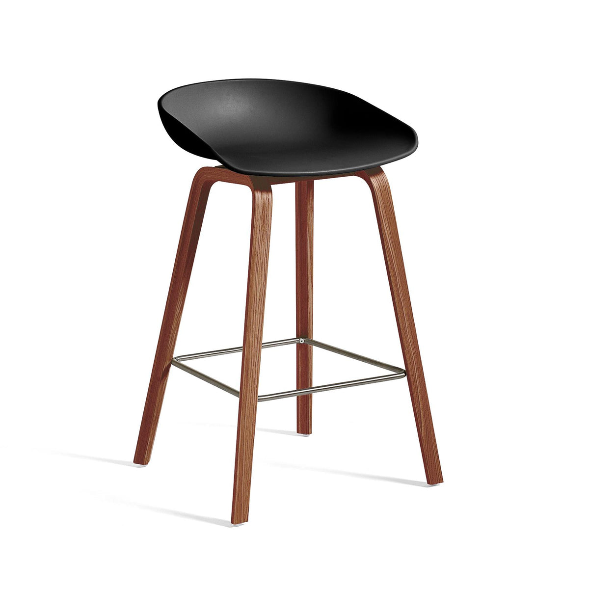 HAY About a Stool 32 Felt Gliders Breakfast Bar Stool