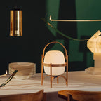 Santa & Cole Cestita Bateria Portable Rechargeable Table Lamp