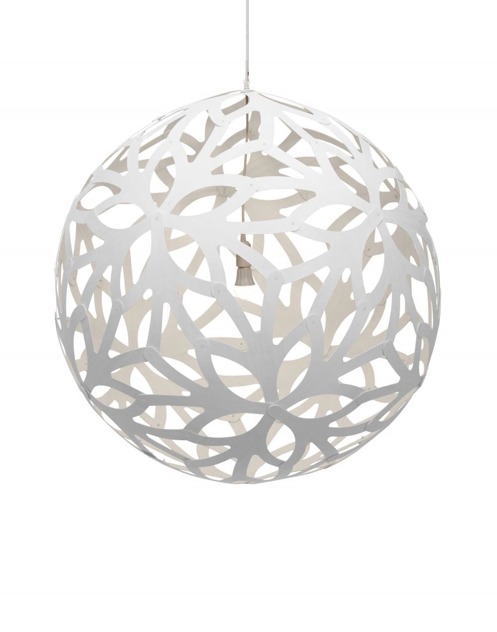 David Trubridge Floral Pendant Light Coloured - 2 Sides