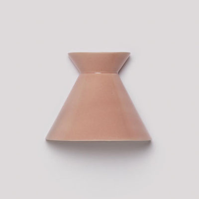 Outlet Patricia Lobo Kiro Ceramic Wall Lamp - Small, Flamingo Pink, Hardwired to Cable in Wall