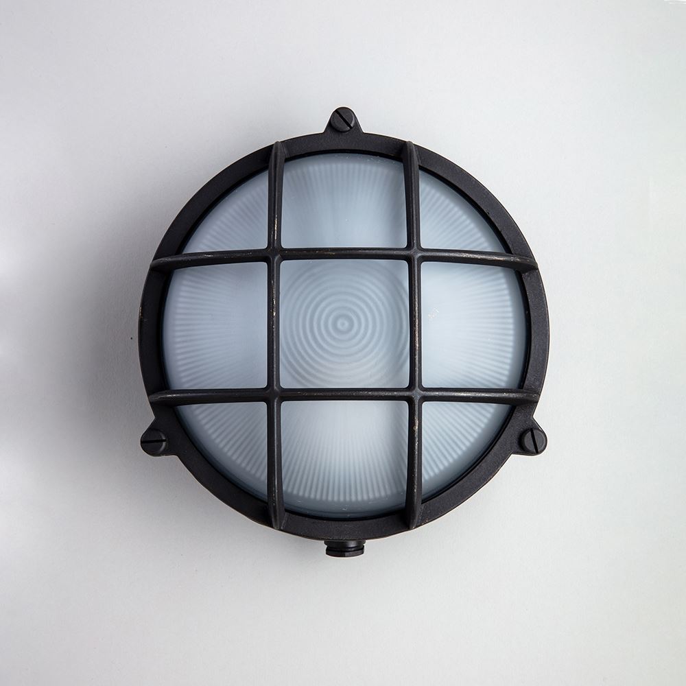 Old School Electric Round Bulkhead Light