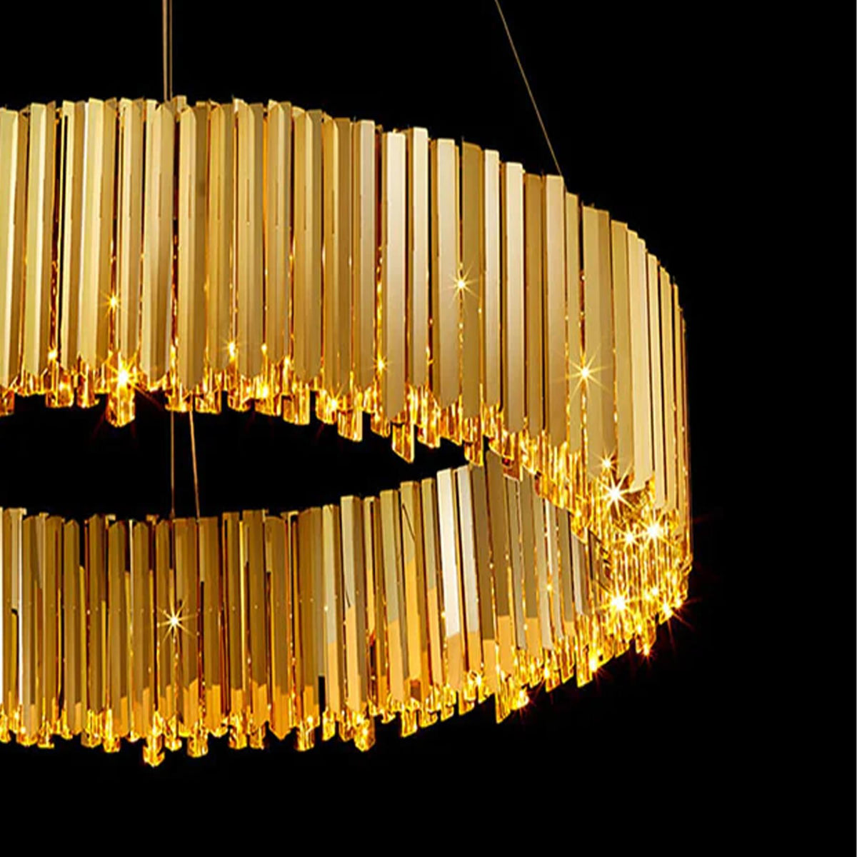 Tom Kirk Lighting Facet Chandelier