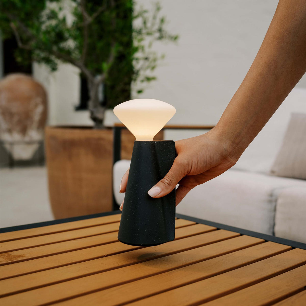 Tala Mantle Portable Rechargeable Outdoor Table Lamp