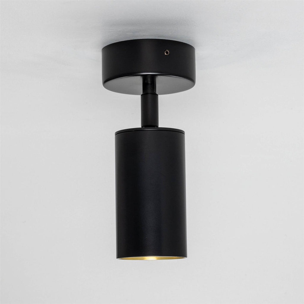 Mullan Lighting Evanston Directional Brass Ceiling Spotlight