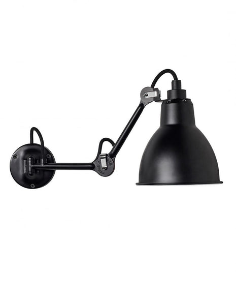 Outlet Lampe Gras 204 Wall Light - Small, Black