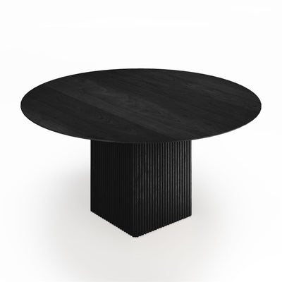 DK3 Ten Round Extendable Dining Table