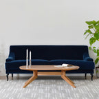 Case Furniture Cross Oval Coffee Table