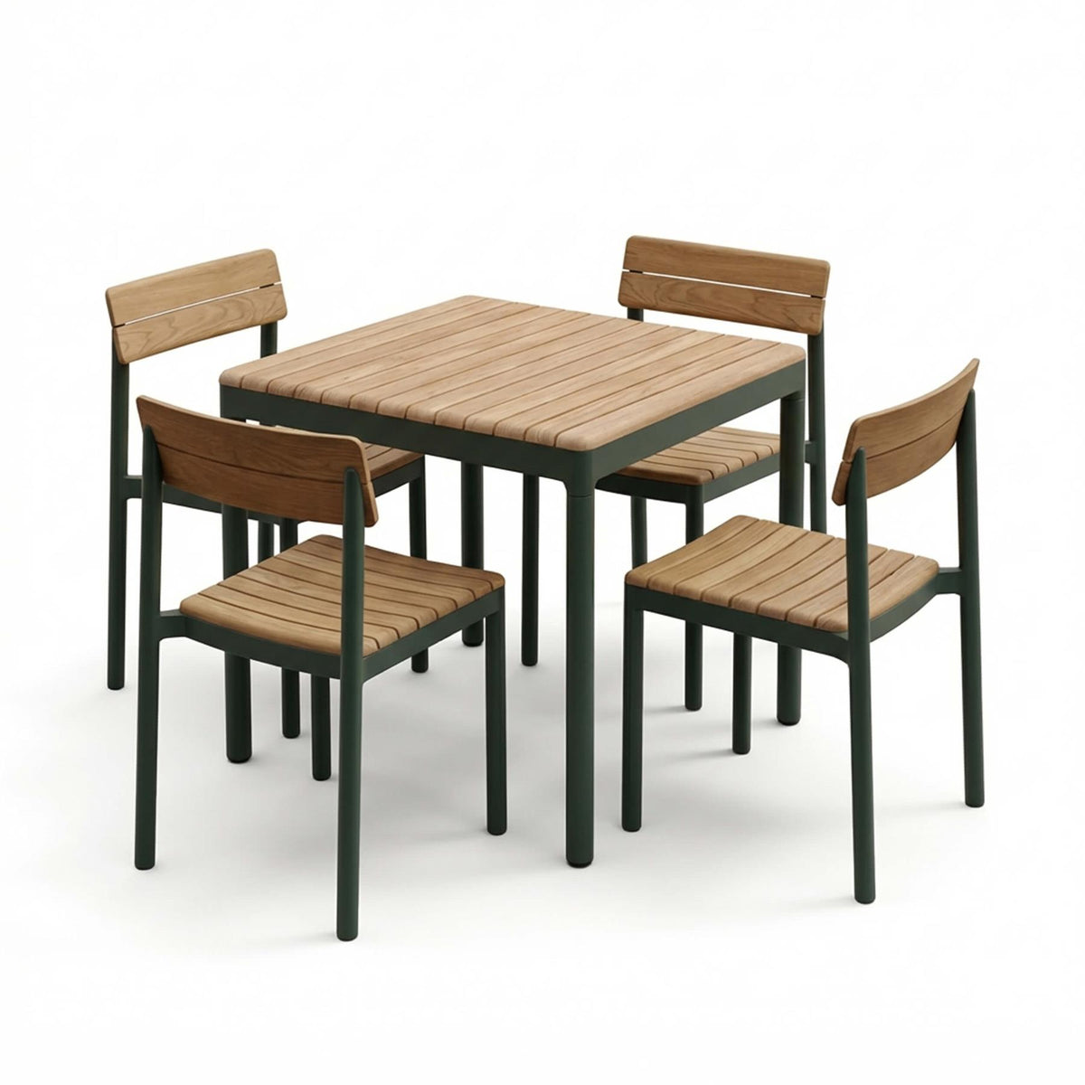 Fritz Hansen Pelagus Garden Dining Set - Small - Curated by Holloways of Ludlow
