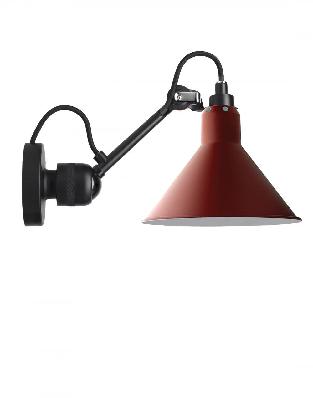 DCW Editions Lampe Gras 304 Small Wall Light - Black Arm