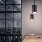 Terence Woodgate Solid Pendant Light, Cylinder
