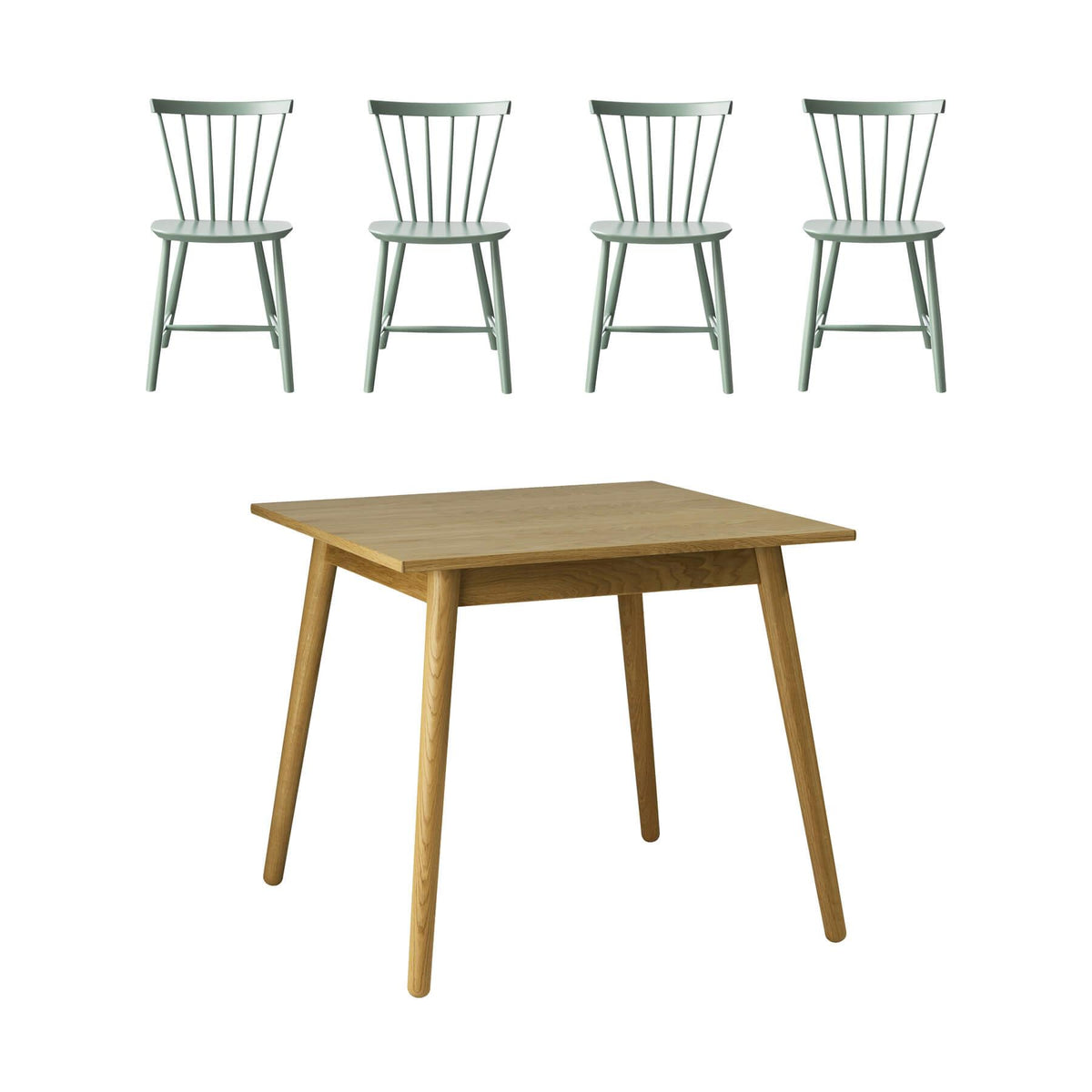 FDB Mobler Small Spaces Dining Table Set