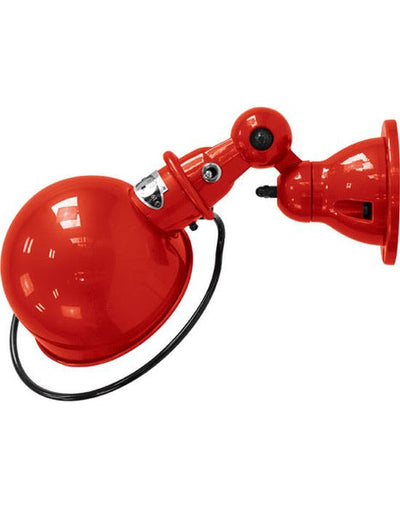 Ex-Display (Wimbledon Store) Jielde Loft Flush Wall Light - Red Gloss - Unswitched