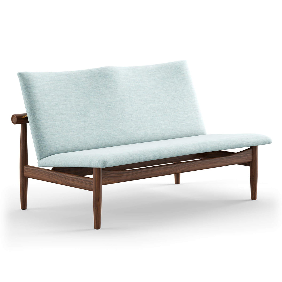 Finn Juhl The Japan 2 Seater Sofa in Walnut
