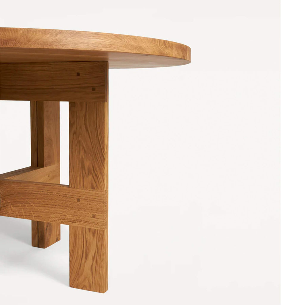 Frama Farmhouse Trestle Dining Table - Round