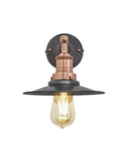 Industville Brooklyn Vintage Antique Sconce Wall Light - Flat