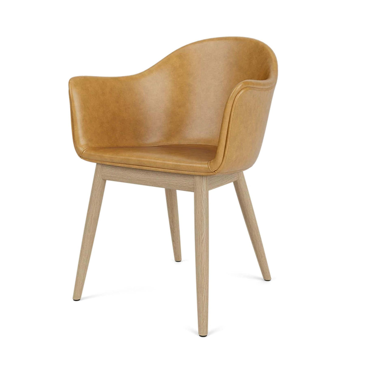 Audo Copenhagen Harbour Dining Chair with Wooden Base