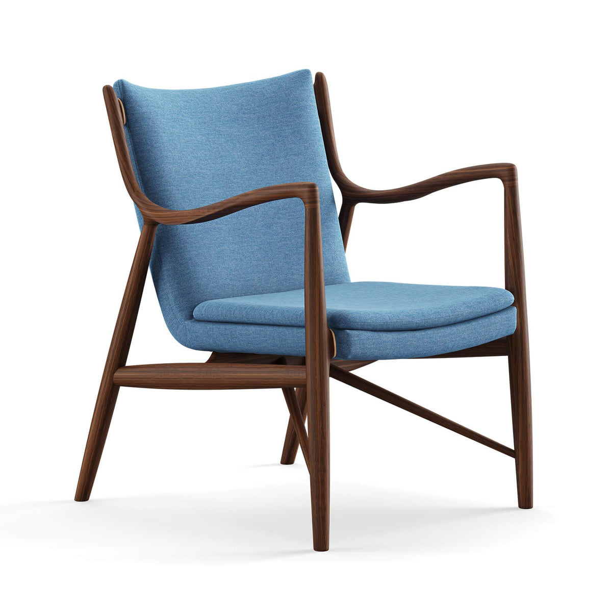 Finn Juhl The 45 Chair in Walnut